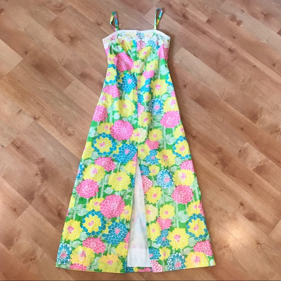 Lilly Pulitzer Dresses & Skirts - Vintage Lilly Pulitzer Liza Maxi Dress